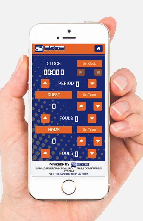 Scoreboard-display-technology-managed-with-your-phone